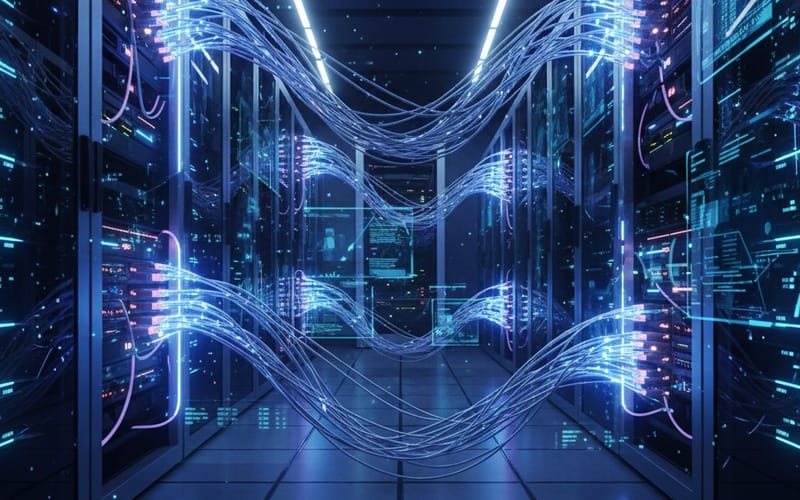 Network infrastructure diagram